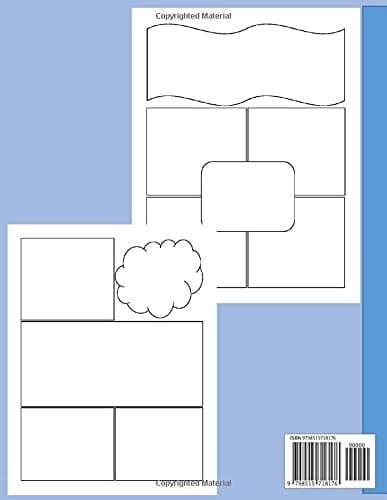 Blank Comic Book: Create Your Own Story, Drawing Comics and Writing Stories