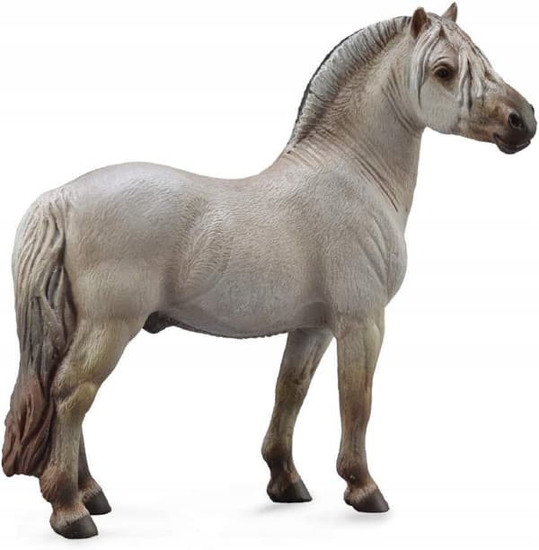GREY FJORD STALLION [FIGURINE]