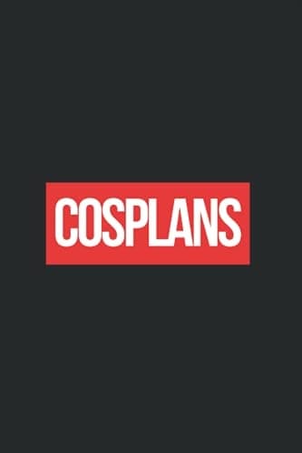 Cosplans: A 12-Month Cosplay Planner Notebook