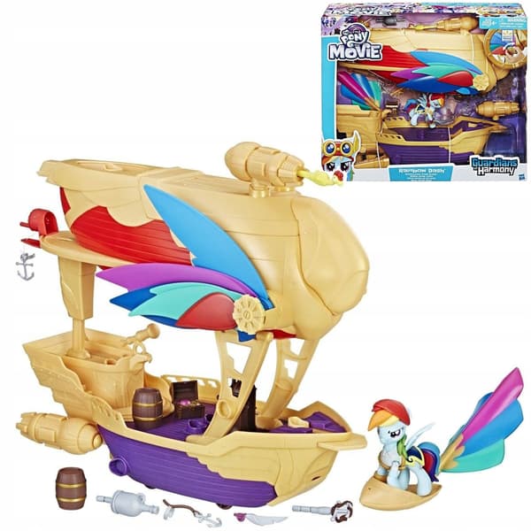 My Little Pony Rainbow Dash Pirate Ship C1059