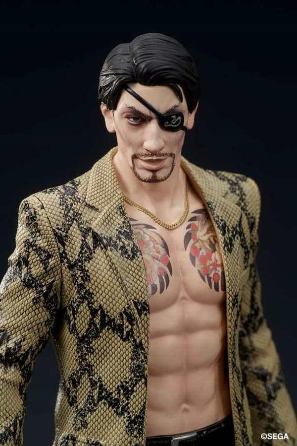 Goro Majima Yakuza Digsta Figurine, 17 cm