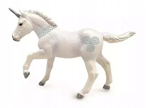 A blue unicorn foal.