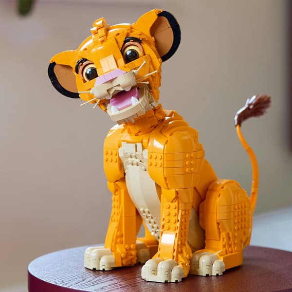 LEGO Disney Young Simba 43247, 1,445 pieces, 18+
