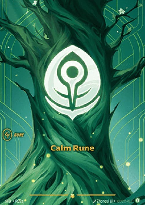 Riftbound SFD Calm Rune