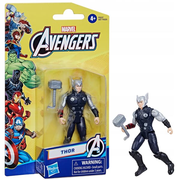 10 cm Avengers Thor figurine with accessories