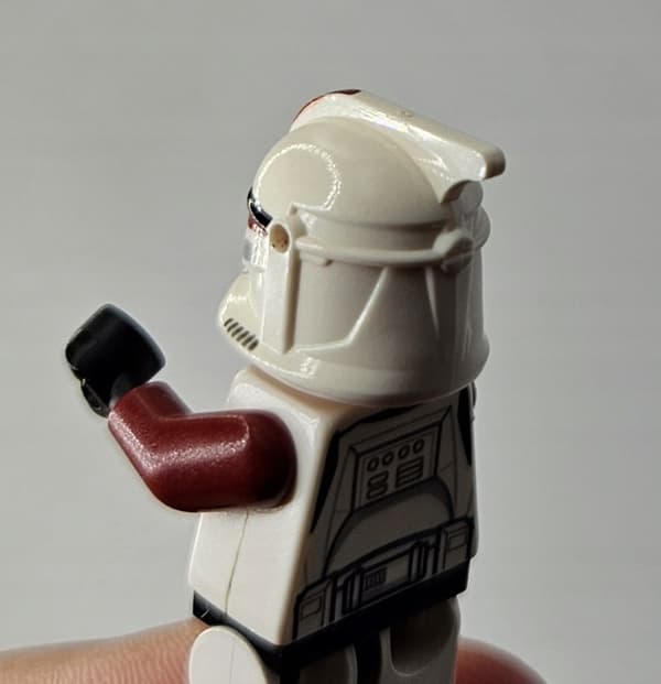 LEGO STAR WARS FIGURE sw0492 Clone Trooper Captain (Phase 1) DEFECT /