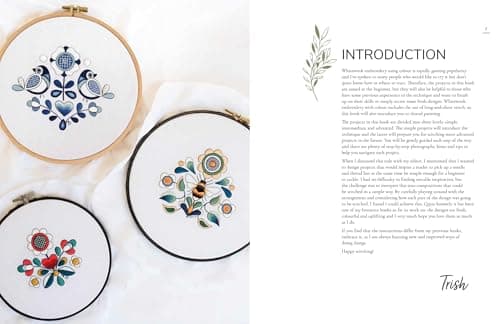An Introduction to Whitework Embroidery with Colour: 10 stunning projects