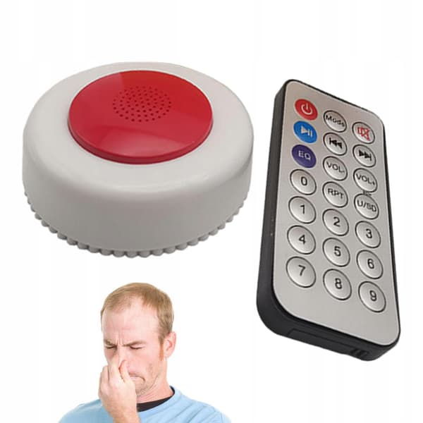 Remote-controlled spinning top machine. A fun gift for children. Sound-effect machine. White and round.
