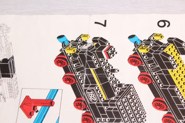 LEGO 182 Train INSTRUCTIONS LEGOLAND K84