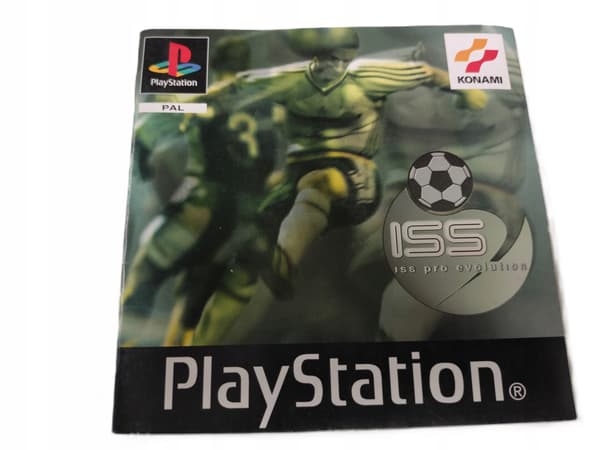 ISS PRO EVOLUTION PSX ENG BOOKLET / MANUAL