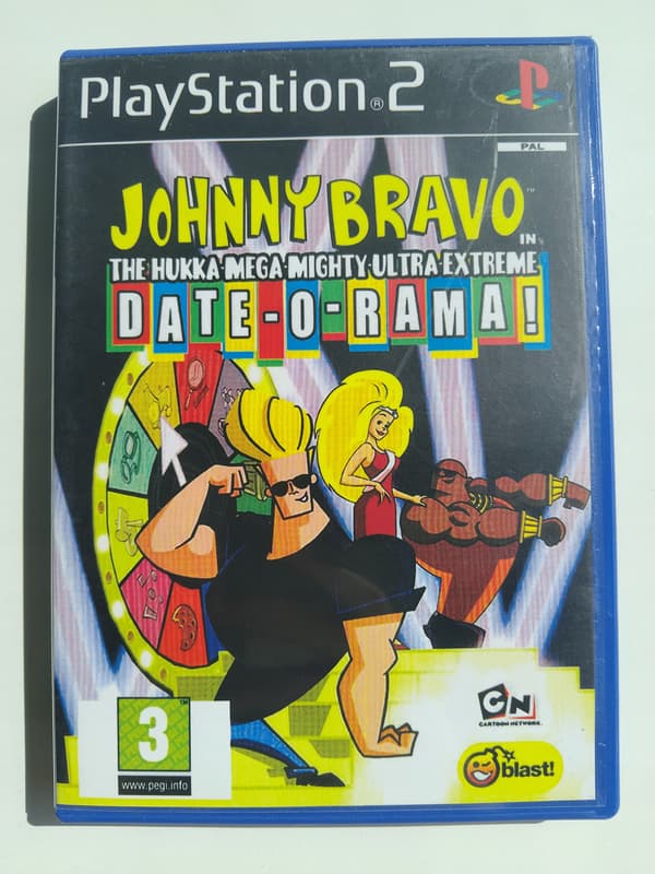 JOHNNY BRAVO PS2 PAL ENG UNIQUE