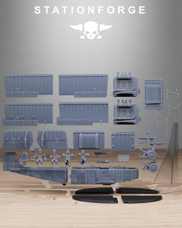 GrimGuard Iron Biplane