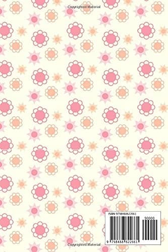 flower-patterned notebook: a cute flower notebook for girls and women