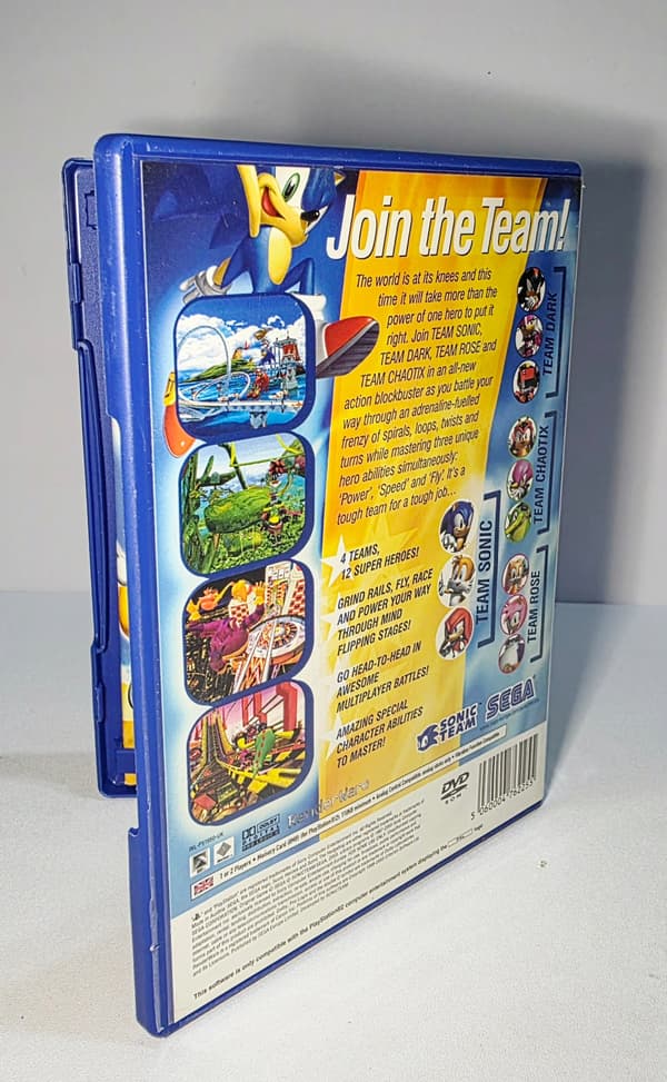 SONIC HEROES PS2 3XA – READ THE DESCRIPTION!