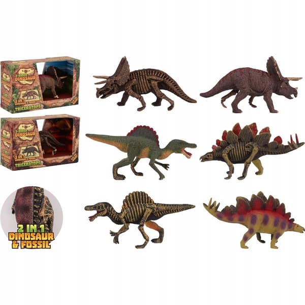Animal World Double-Sided Dinosaur