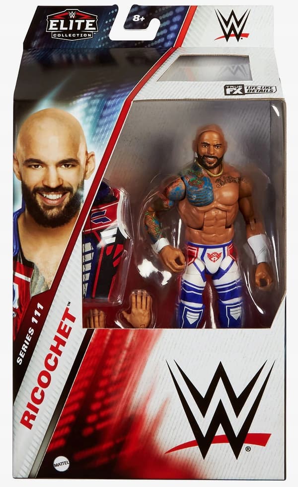 MATTEL WWE Elite Ricochet Figure