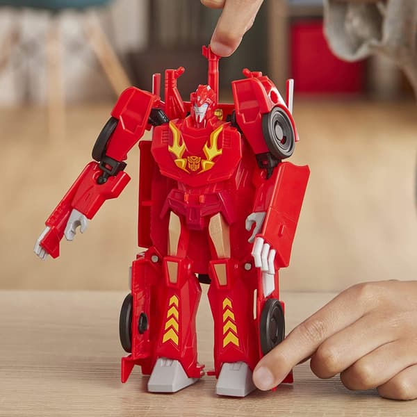 HASBRO TRANSFORMERS ENERGON ARMOR HOT ROD FIGURINE