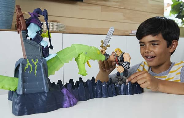 HE-MAN CHAOS SNAKE ATTACK SET