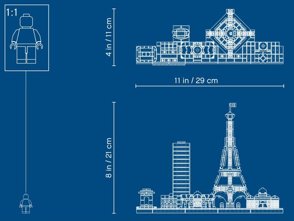 LEGO Architecture 21044 Paris
