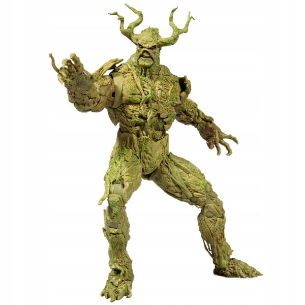 Swamp Thing (Horned variant) figure from the DC Multiverse range
