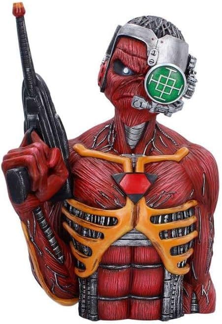 IRON MAIDEN BUST FROM SOMEWHERE IN TIME