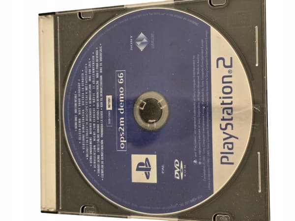 OPS2M DEMO 66 game for the Sony PlayStation 2 (PS2)
