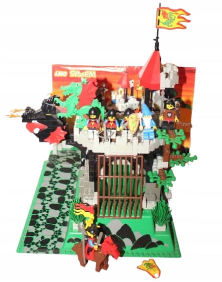 LEGO CASTLE 6082-2 INSTRUCTIONS: Fire Breathing Fortress – A UNIQUE SET