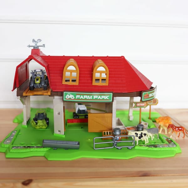 WOOPIE Farm Set: Tractors + Figures, 42 pieces