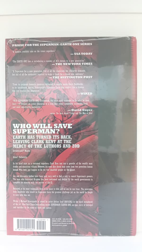 SUPERMAN EARTH ONE VOL 3 HC