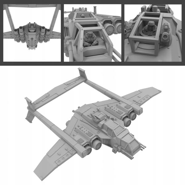 Nemitas Strike Bomber ThatEvilOne 32 mm