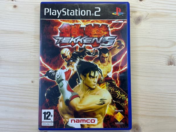 TEKKEN 5 – disc in excellent condition, complete set, ANG, PS2