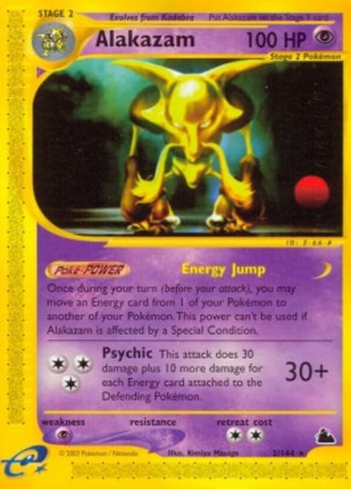 Pokemon TCG Alakazam