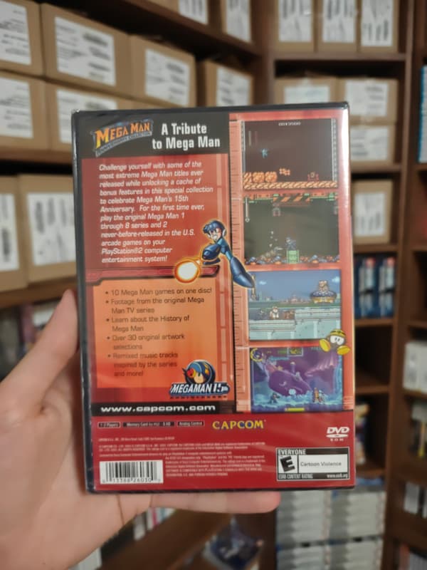 PS2 Mega Man Anniversary Collection NTSC – New, in its original packaging
