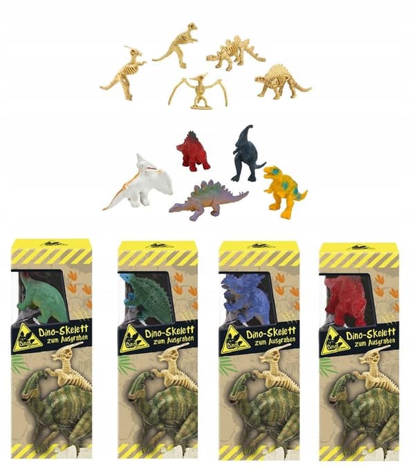 DINO EXCAVATION SET WITH MIXED FIGURINES [GAME]