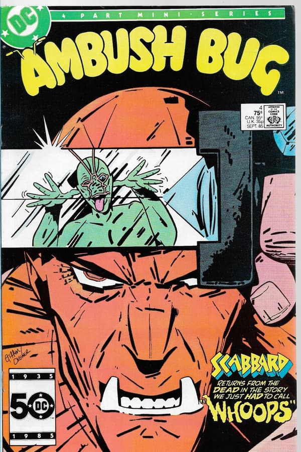 DC Ambush Bug Comics 1–4/1985 (in English) – Complete set!