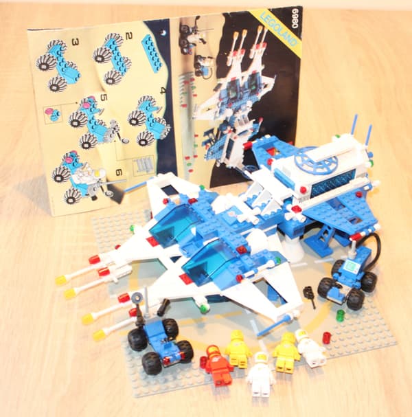 LEGO SPACE CLASSIC 6980 Galaxy Commander SET INSTRUCTIONS