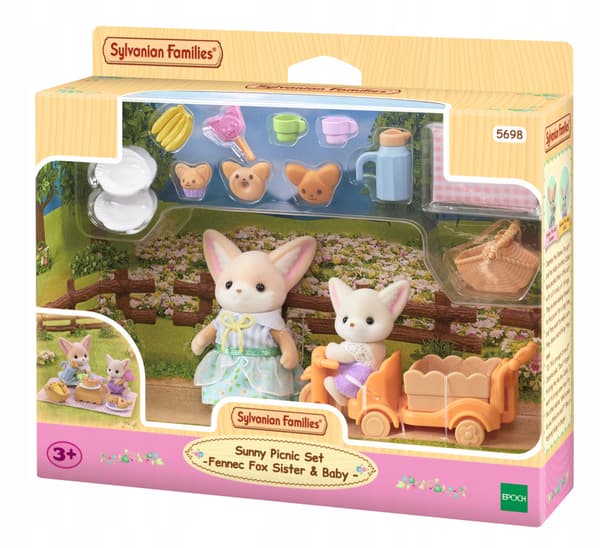 Sylvanian Families: Foxes at a Picnic 5698