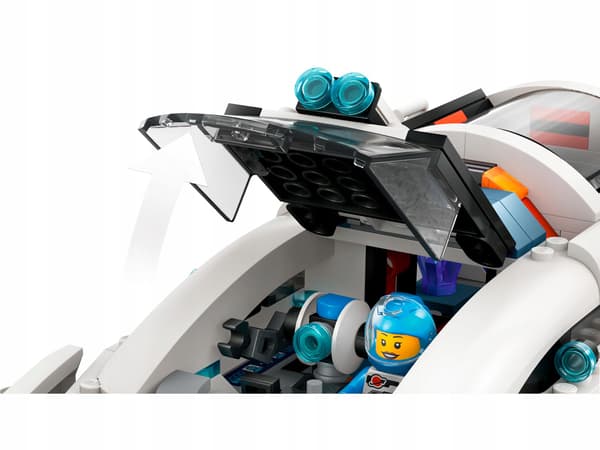 LEGO CITY 60432 Command Vehicle with Loading Crane – Large Rover