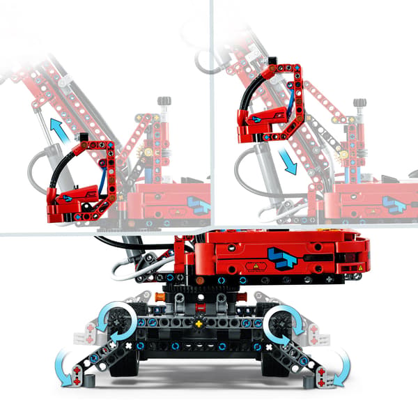 LEGO Technic Crane with Grapple Set 42144 – 853 pieces
