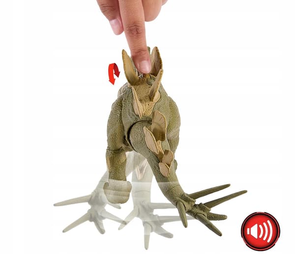 JURASSIC WORLD EPIC EVOLUTION Hesperosaurus dinosaur with sound