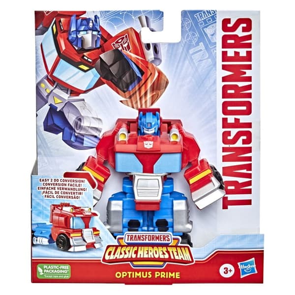 Transformers: Rescue Bots Academy Optimus Prime Figure, 12cm – Hasbro