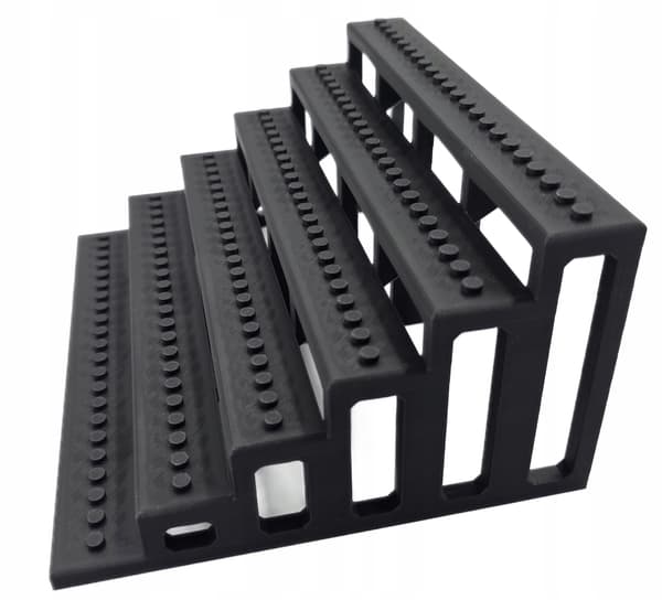 STEPPED DISPLAY STAND FOR MINIFIGURES – DISPLAY STAND FOR 36 FIGURES