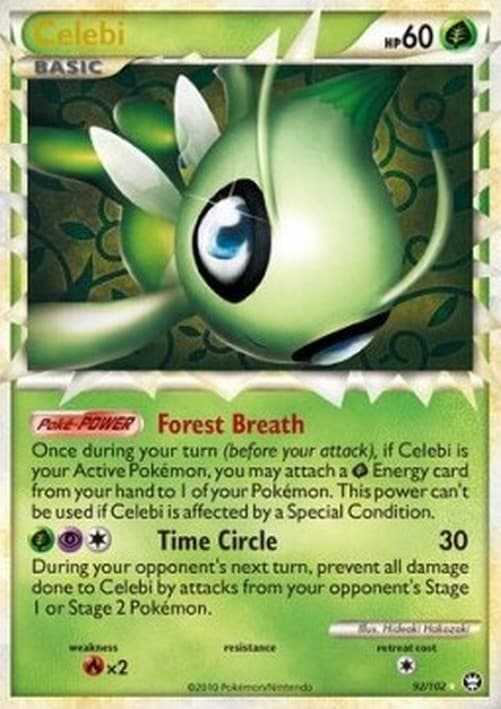 Pokemon TCG Celebi