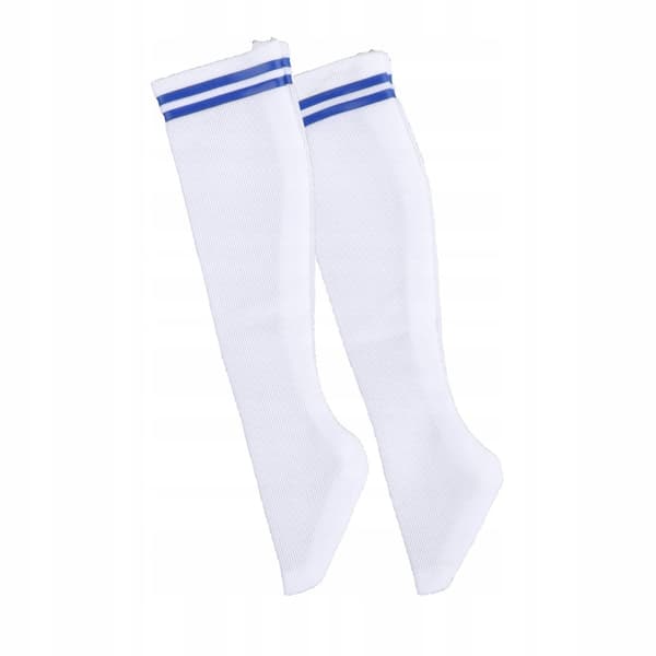 1/6 scale sock accessories – ‘Moda Stylowy Mini Stripe’ blue crew-neck top