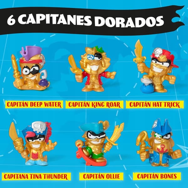 Piratix Gold Pack: The Rebels Crew + Captain Ollie – 6 Figures