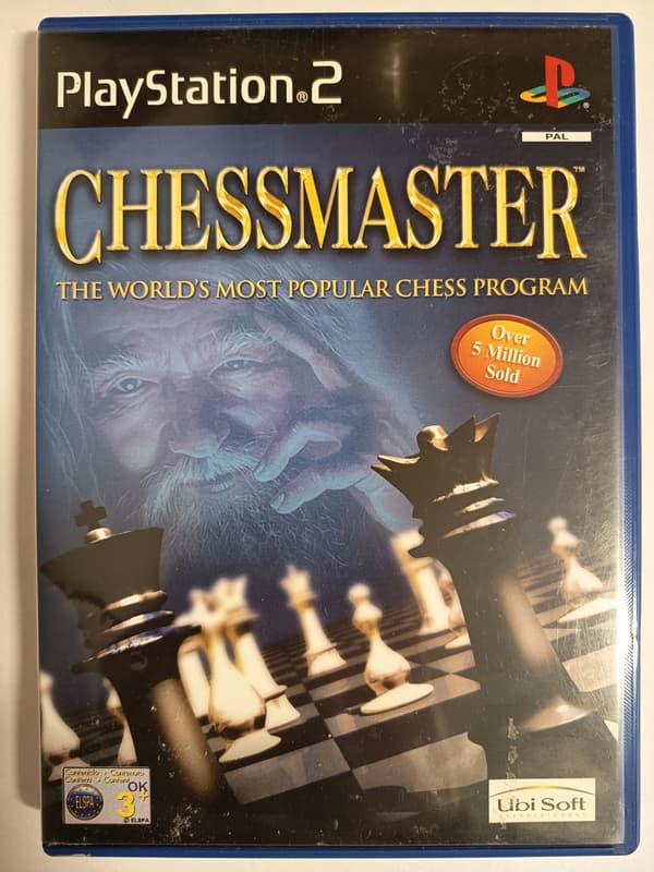 CHESSMASTER PlayStation 2 (PS2) English version, complete set