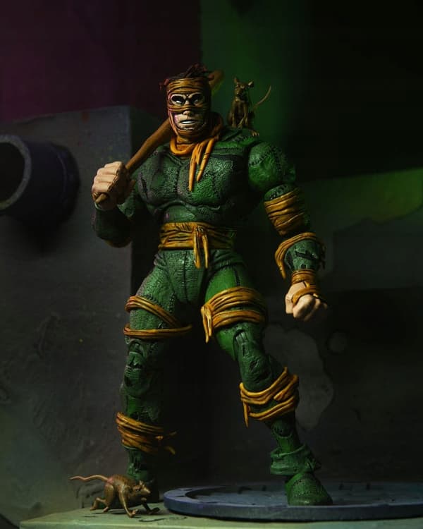 TMNT (Mirage Comics) Rat King Action Figure – NECA, 18 cm