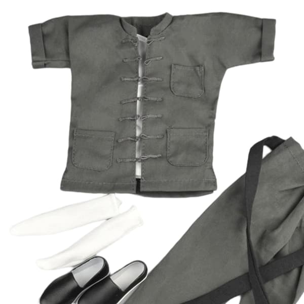 Kung Fu Suit Model Toy Doll Model Xmas Gift Accessory Accessories