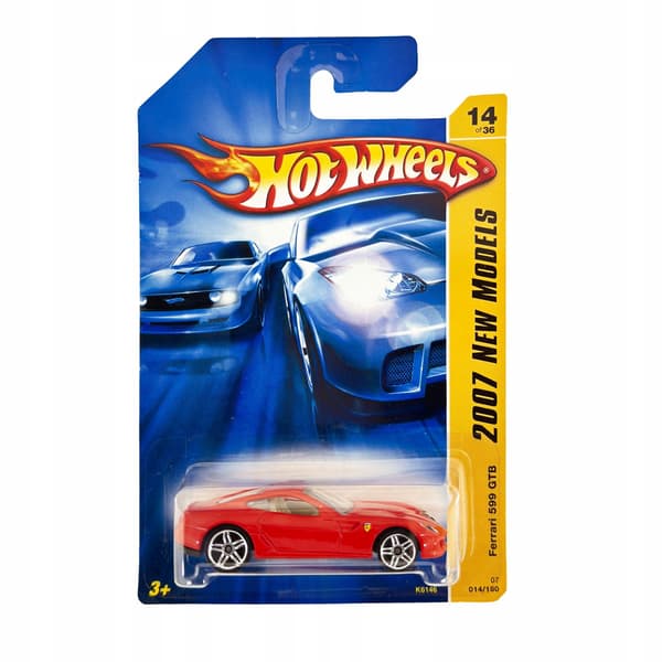 HOT WHEELS FERRARI 599 GTB + PROTECTOR