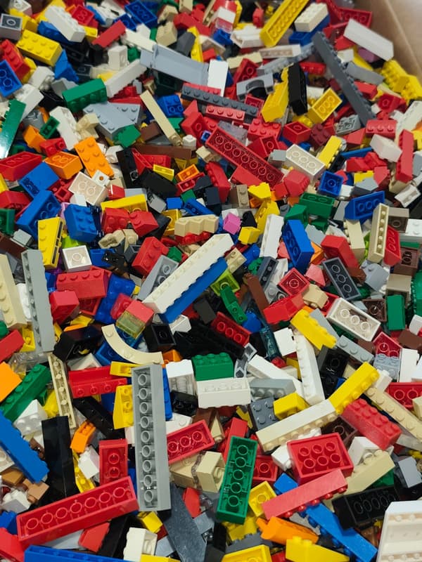 Lego Building Bricks Mix 0.5kg 500 grams